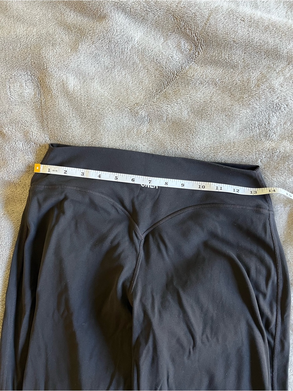 Oner Active Black Soft Motion Flared Leg Pant Leggings Large - Picture 4 of 6
